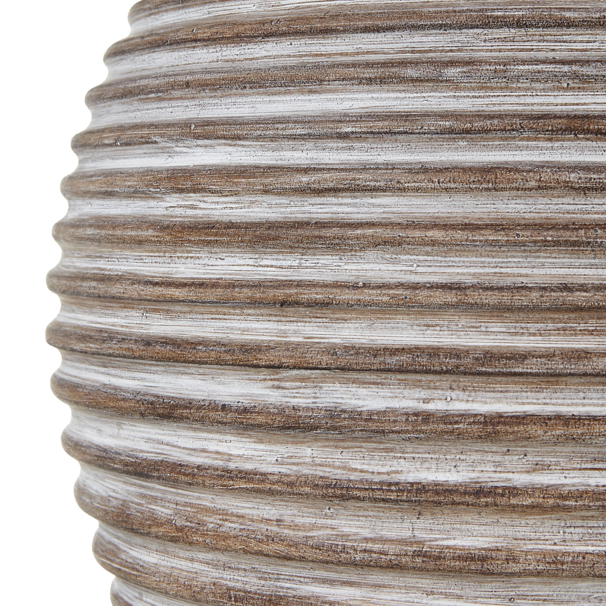 Beige Linen Shade Table Lamp With Neutral Wooden Base - Saturn