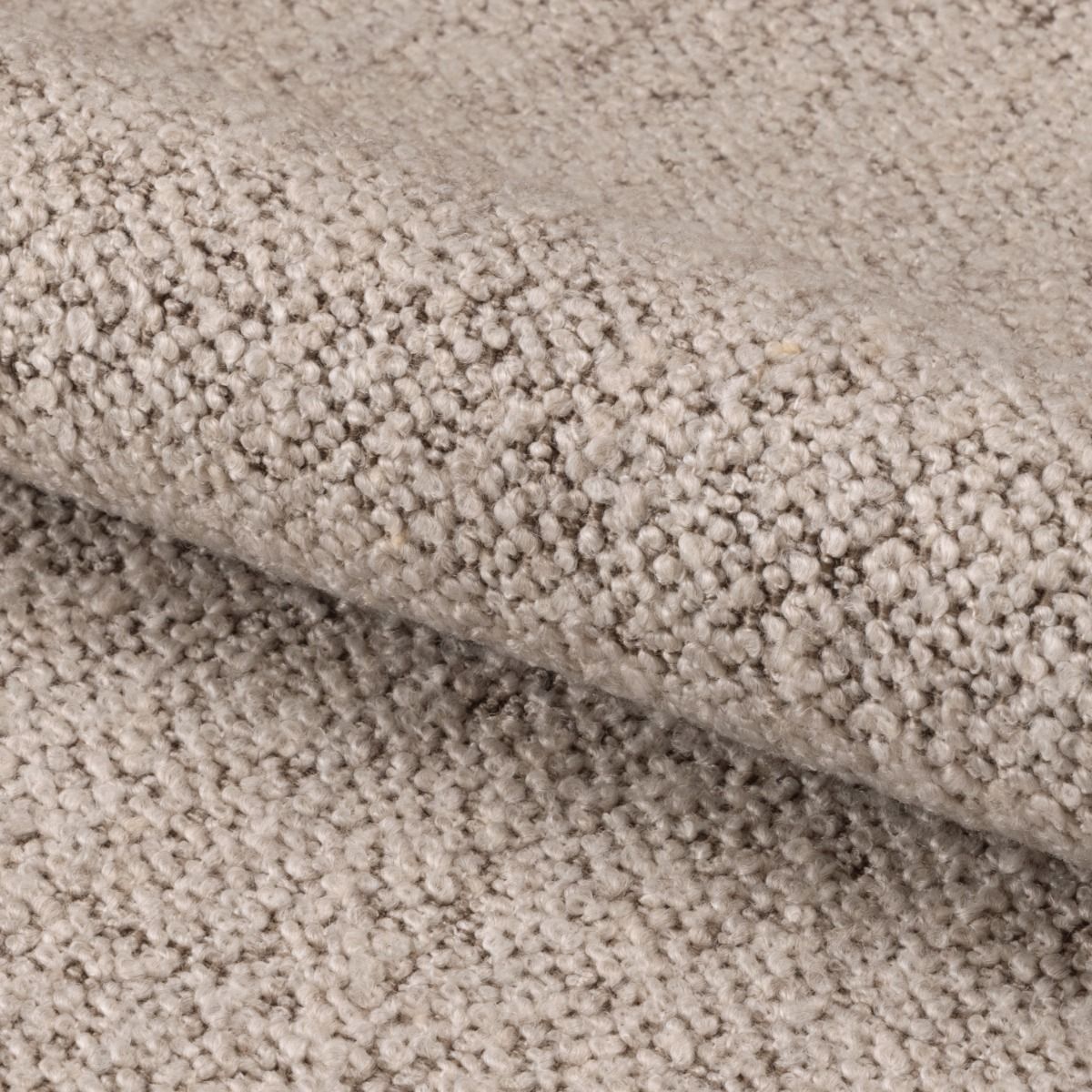 Boucle Fabric Dining Chairs in Set Of 2 With Armrest - Brooke