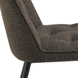 Boucle Fabric Dining Chairs in Set Of 2 - Brooke