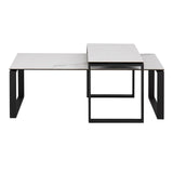Ceramic Coffee Table in Set Of 2 - Katrine