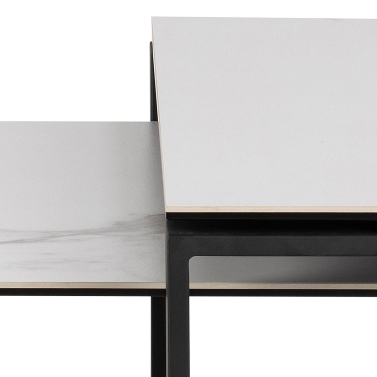 Ceramic Coffee Table in Set Of 2 - Katrine