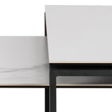 Ceramic Coffee Table in Set Of 2 - Katrine