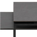 Ceramic Coffee Table in Set Of 2 - Katrine