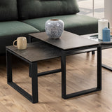 Ceramic Coffee Table in Set Of 2 - Katrine