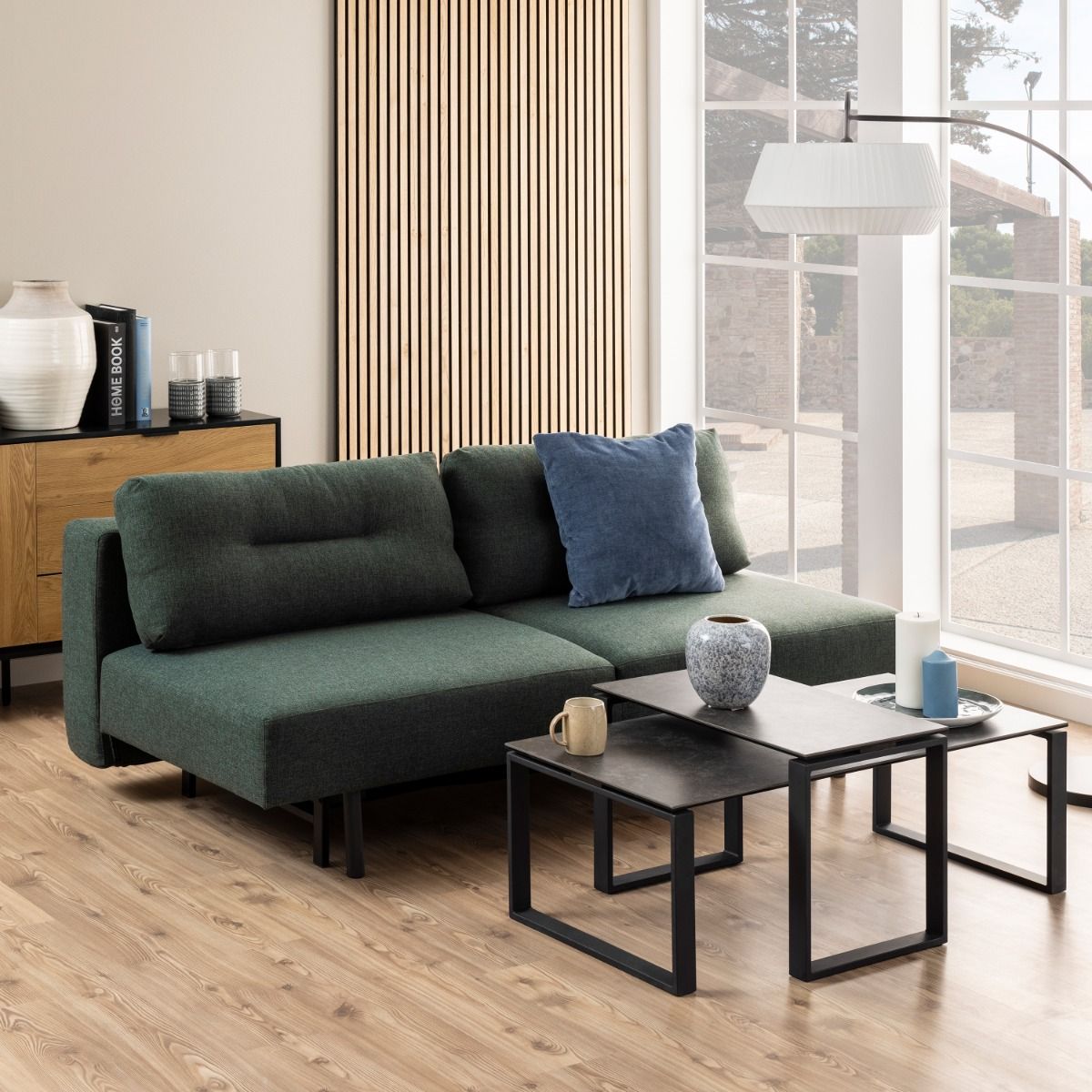 Ceramic Coffee Table in Set Of 2 - Katrine