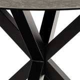 Ceramic Dining Table for 4 People 119cm Wide Round - Heaven