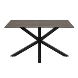 Ceramic Dining Table for 4 People 135cm Wide Rectangular - Heaven