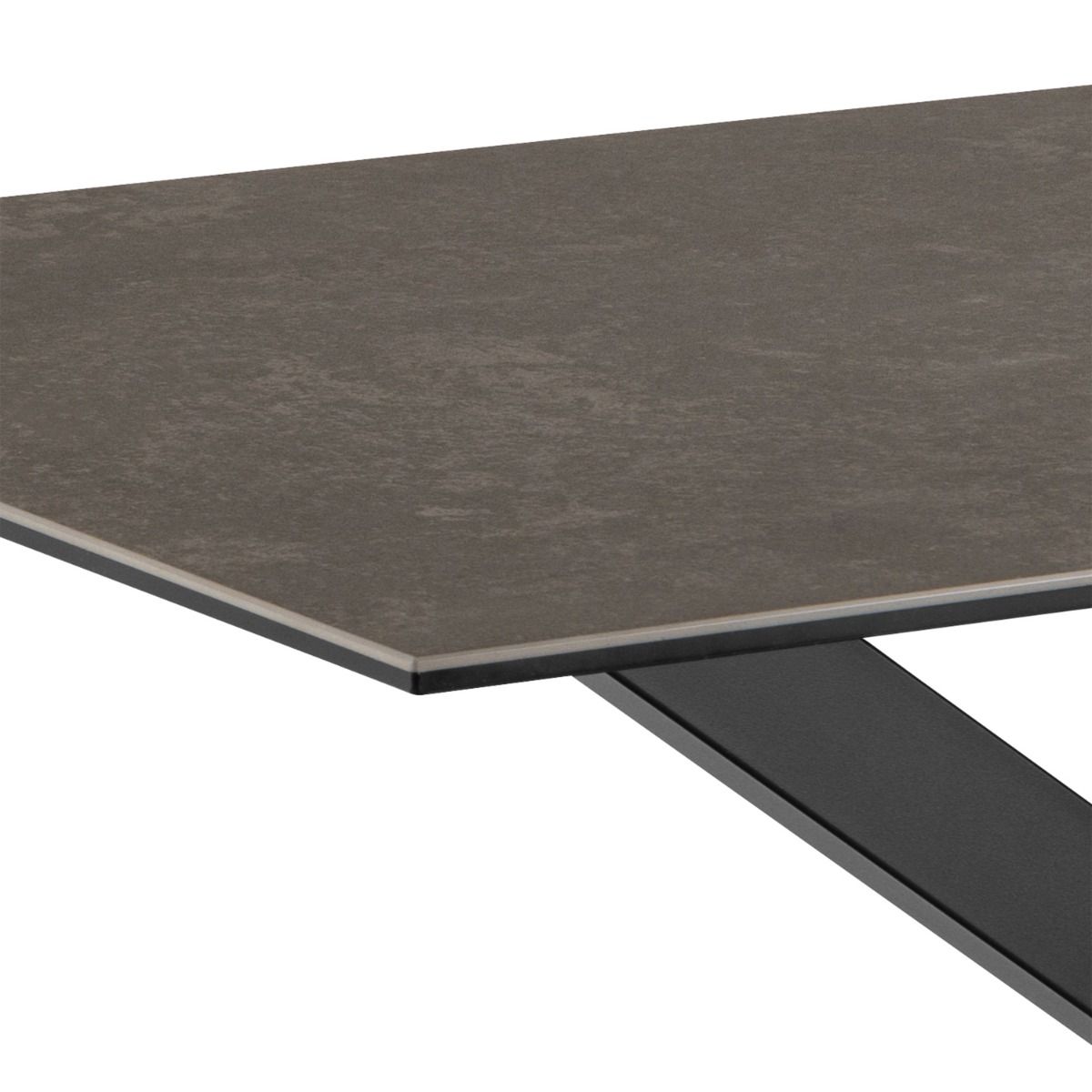 Ceramic Dining Table for 4 People 135cm Wide Rectangular - Heaven
