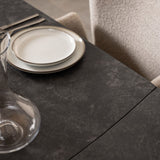 Ceramic Dining Table for 6 to 10 People With Extending Feature - Blackburn