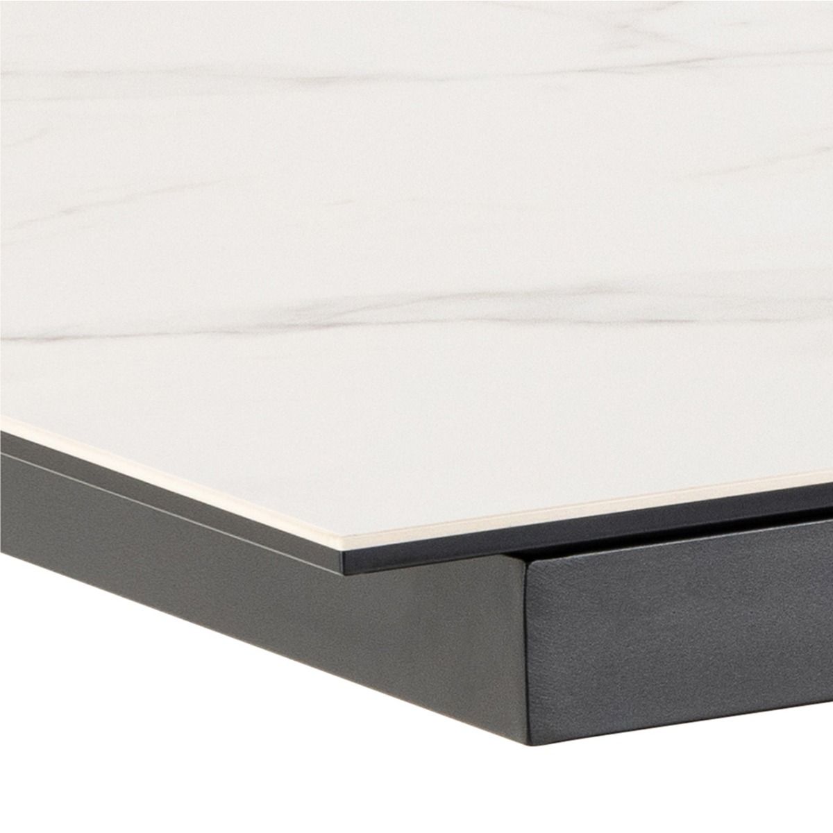 Ceramic Dining Table for 6 to 8 People 168cm Wide Extending - Heaven
