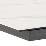 Ceramic Dining Table for 6 to 8 People 168cm Wide Extending - Heaven