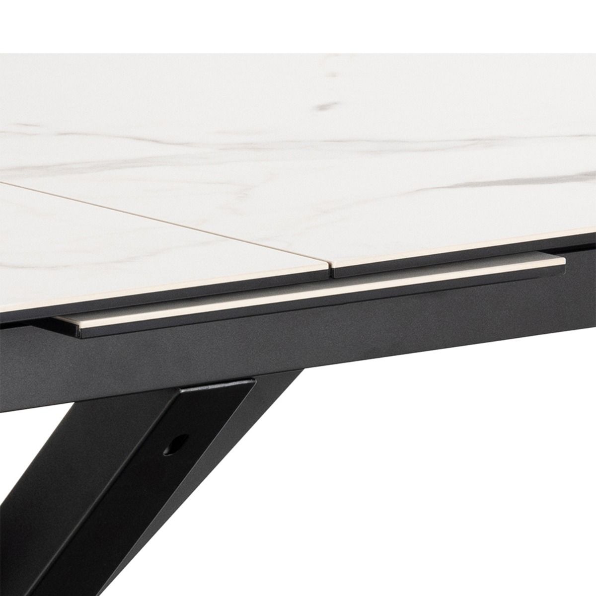 Ceramic Dining Table for 6 to 8 People 168cm Wide Extending - Heaven