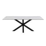 Ceramic Dining Table for 8 People 200cm Wide Rectangular - Heaven