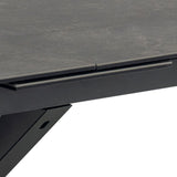 Ceramic Dining Table for 8 to 10 People 200cm Wide Extending - Heaven