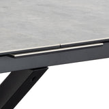 Ceramic Dining Table for 8 to 10 People 200cm Wide Extending - Heaven