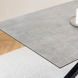 Ceramic Dining Table for 8 to 10 People 200cm Wide Extending - Heaven