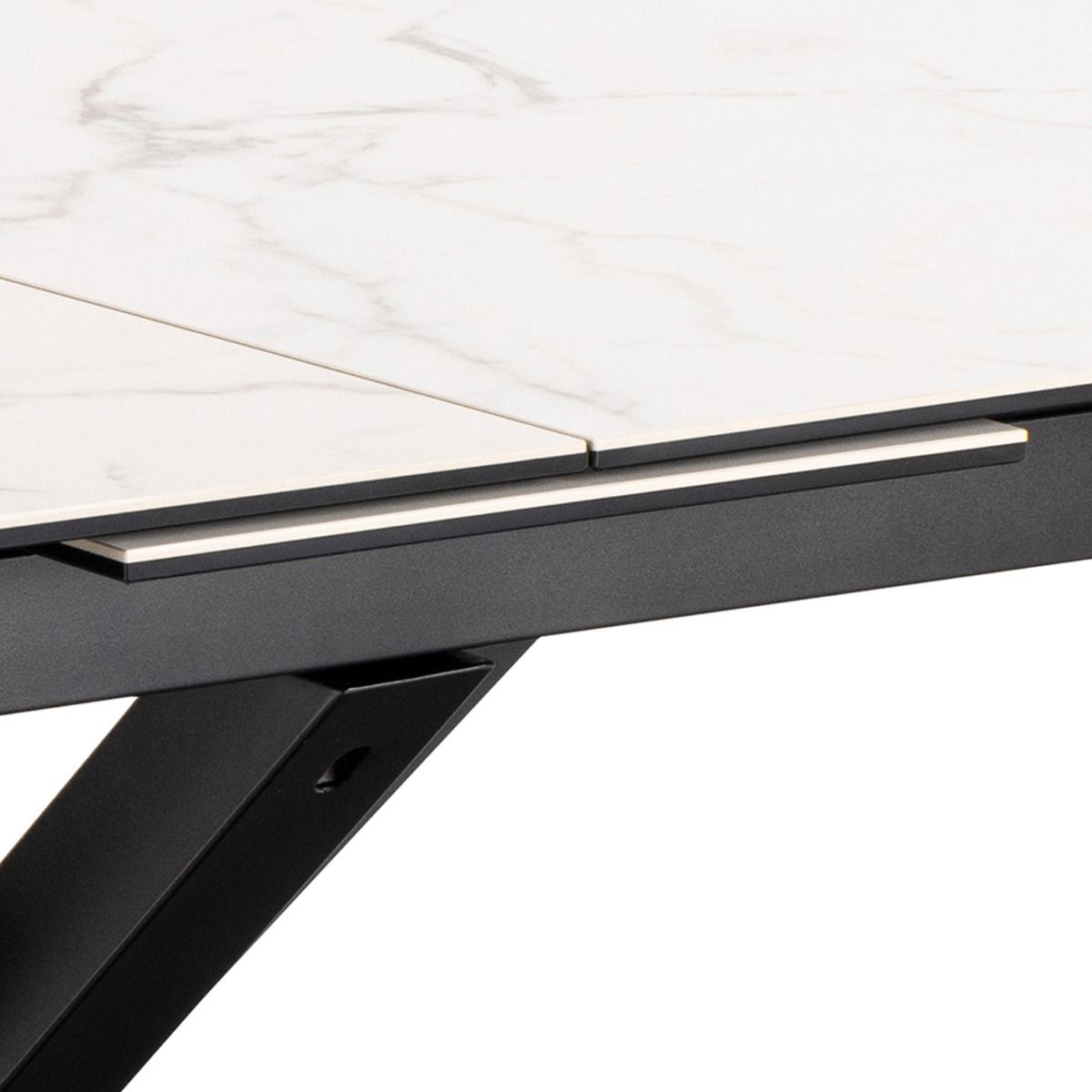 Ceramic Dining Table for 8 to 10 People 200cm Wide Extending - Heaven