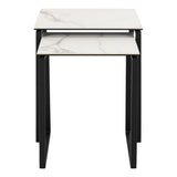 Ceramic Nest Of 2 Tables - Katrine