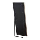 Cheval Mirror Tall In Antique Wooden Frame - Augustus
