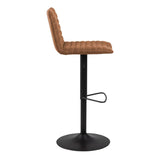Fabric Bar Stools in Set of 2 - Kimmy