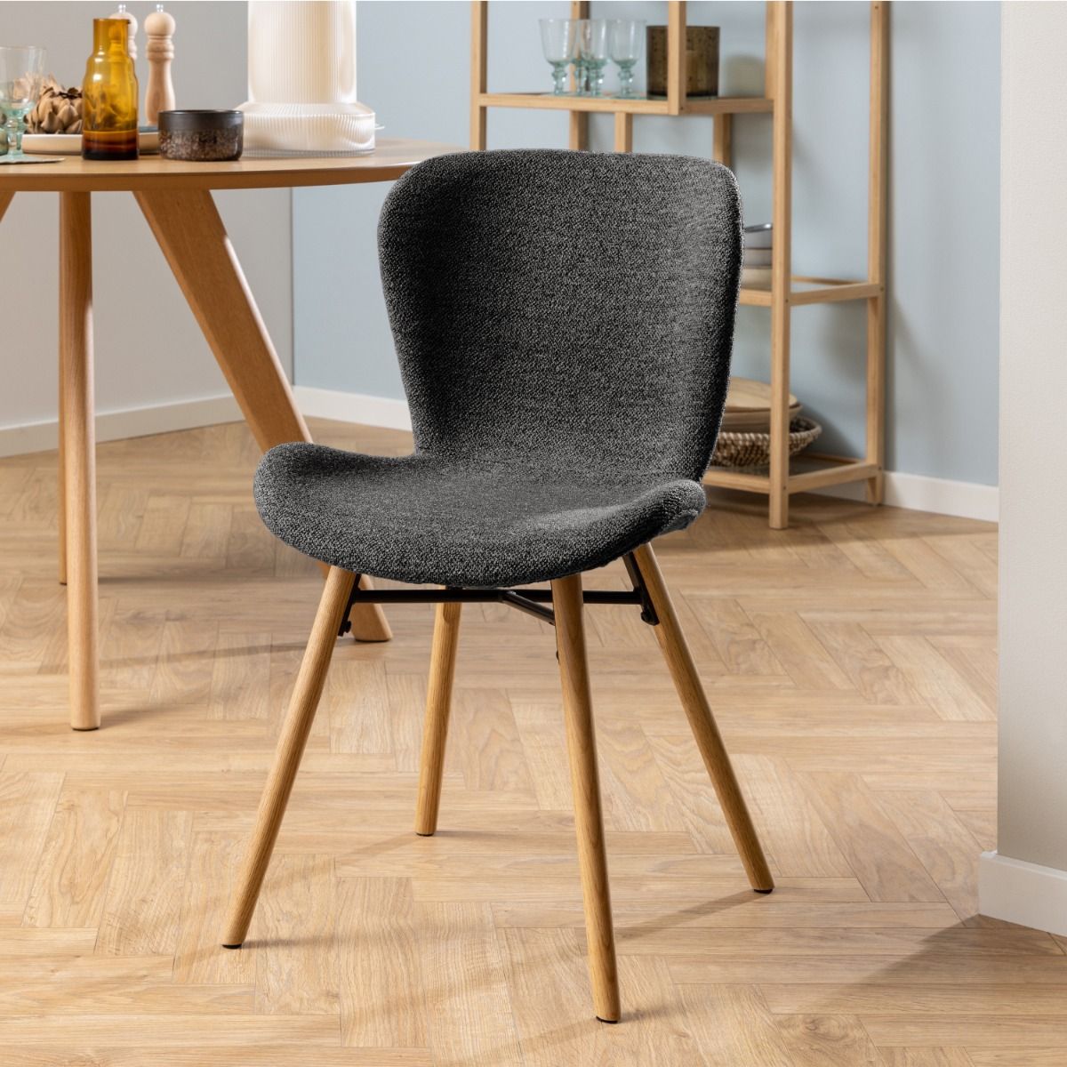 Fabric Dining Chairs in Set Of 2 - Batilda