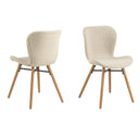 Fabric Dining Chairs in Set Of 2 - Batilda