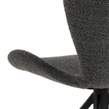Fabric Dining Chairs in Set Of 2 With Swivel Function - Batilda