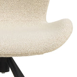 Fabric Dining Chairs in Set Of 2 With Swivel Function - Batilda