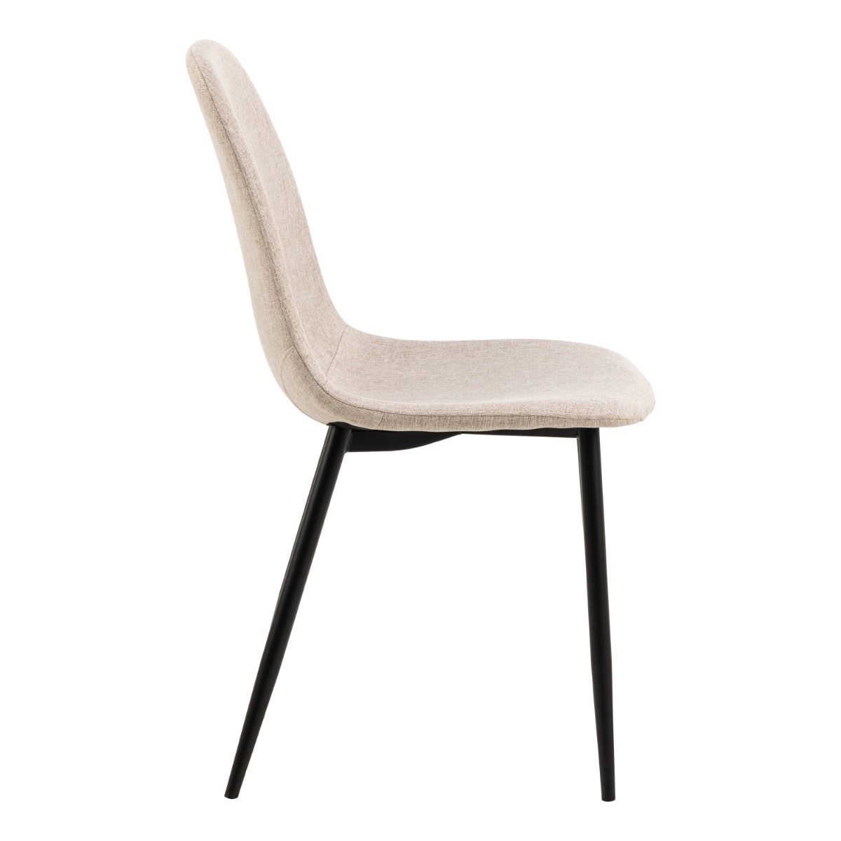 Fabric Dining Chairs in Set Of 4 - Celia