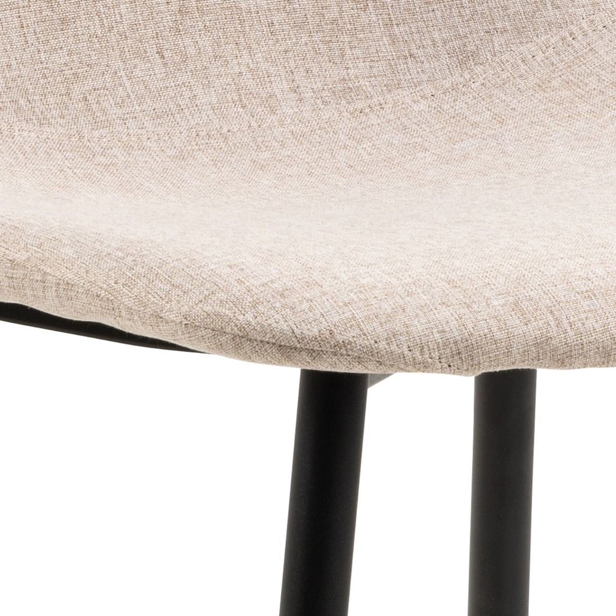 Fabric Dining Chairs in Set Of 4 - Celia