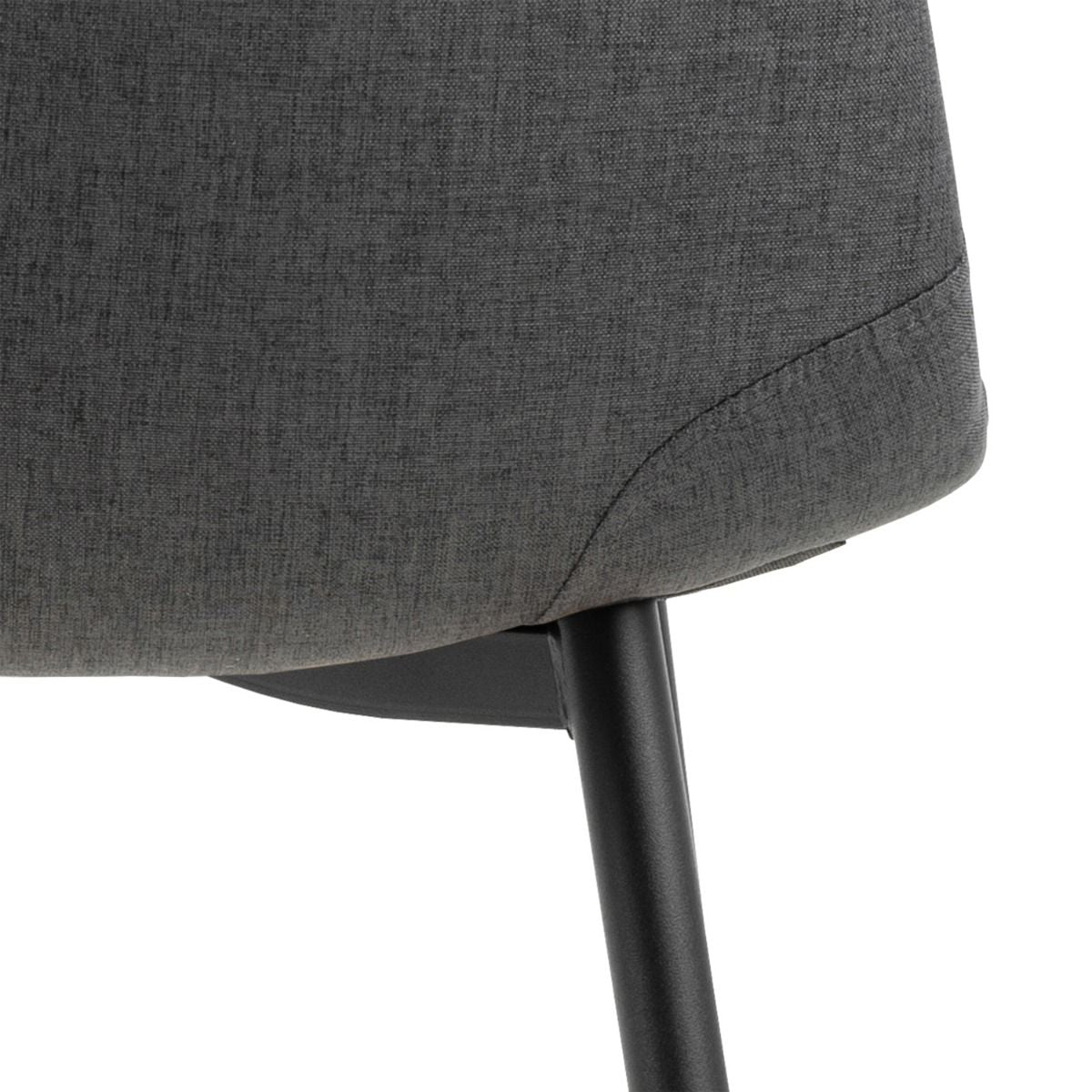Fabric Dining Chairs in Set Of 4 - Celia