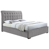 Fabric Double Bed With Sprung Slatted Base - Hamilton