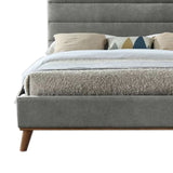 Fabric King Size Bed With Sprung Slatted Base - Mayfair