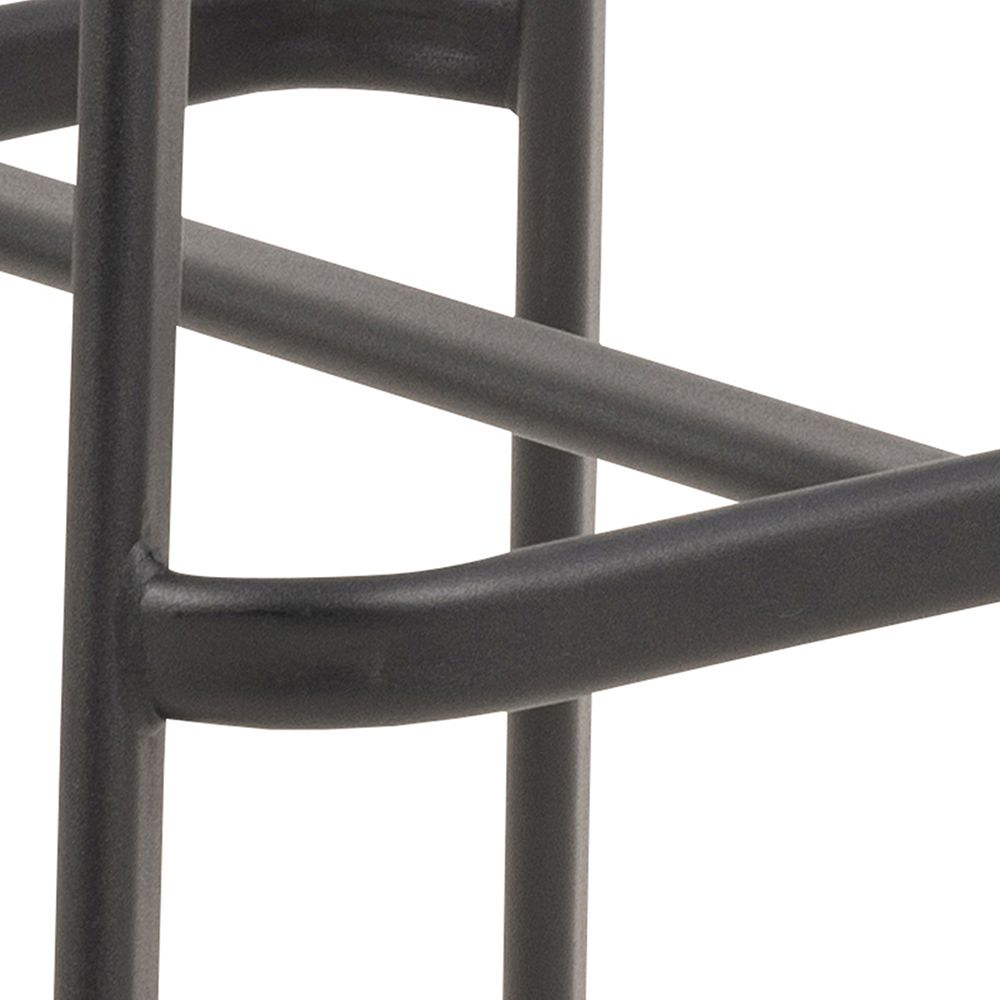 Faux Leather Bar Chairs in Set Of 2 - Oregon