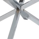 Glass Coffee Table 82cm Wide Round - Heaven