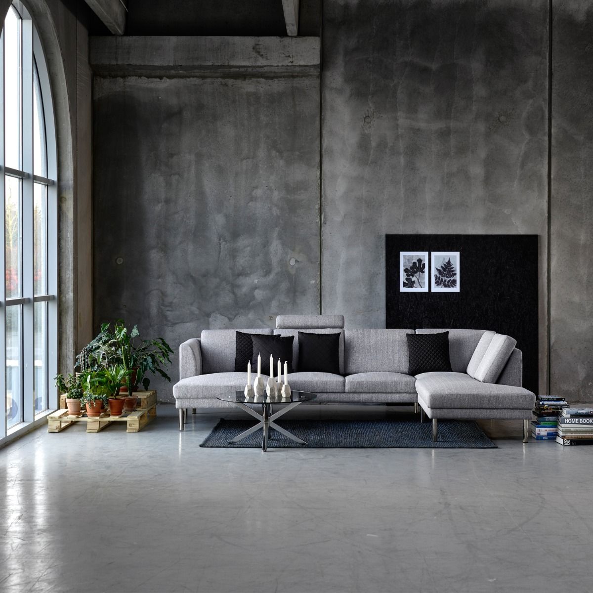 Glass Coffee Table 82cm Wide Round - Heaven