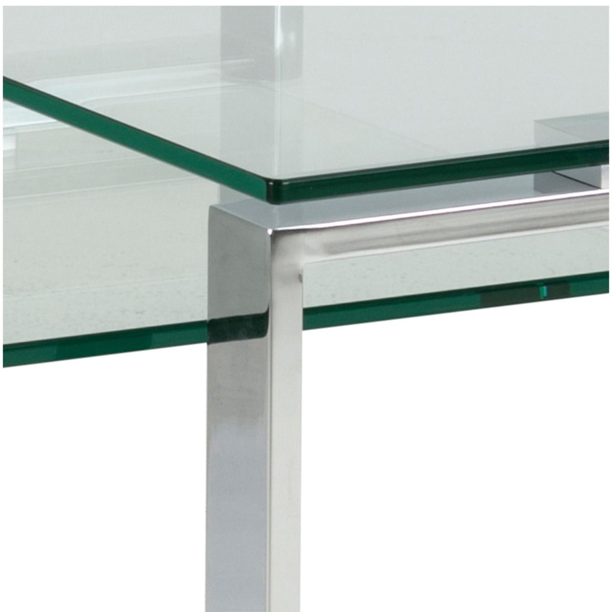 Glass Coffee Table in Set Of 2 - Katrine