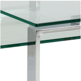 Glass Coffee Table in Set Of 2 - Katrine