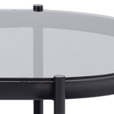 Glass Coffee Table Oval - Bayonne