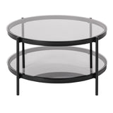 Glass Coffee Table Round - Bayonne