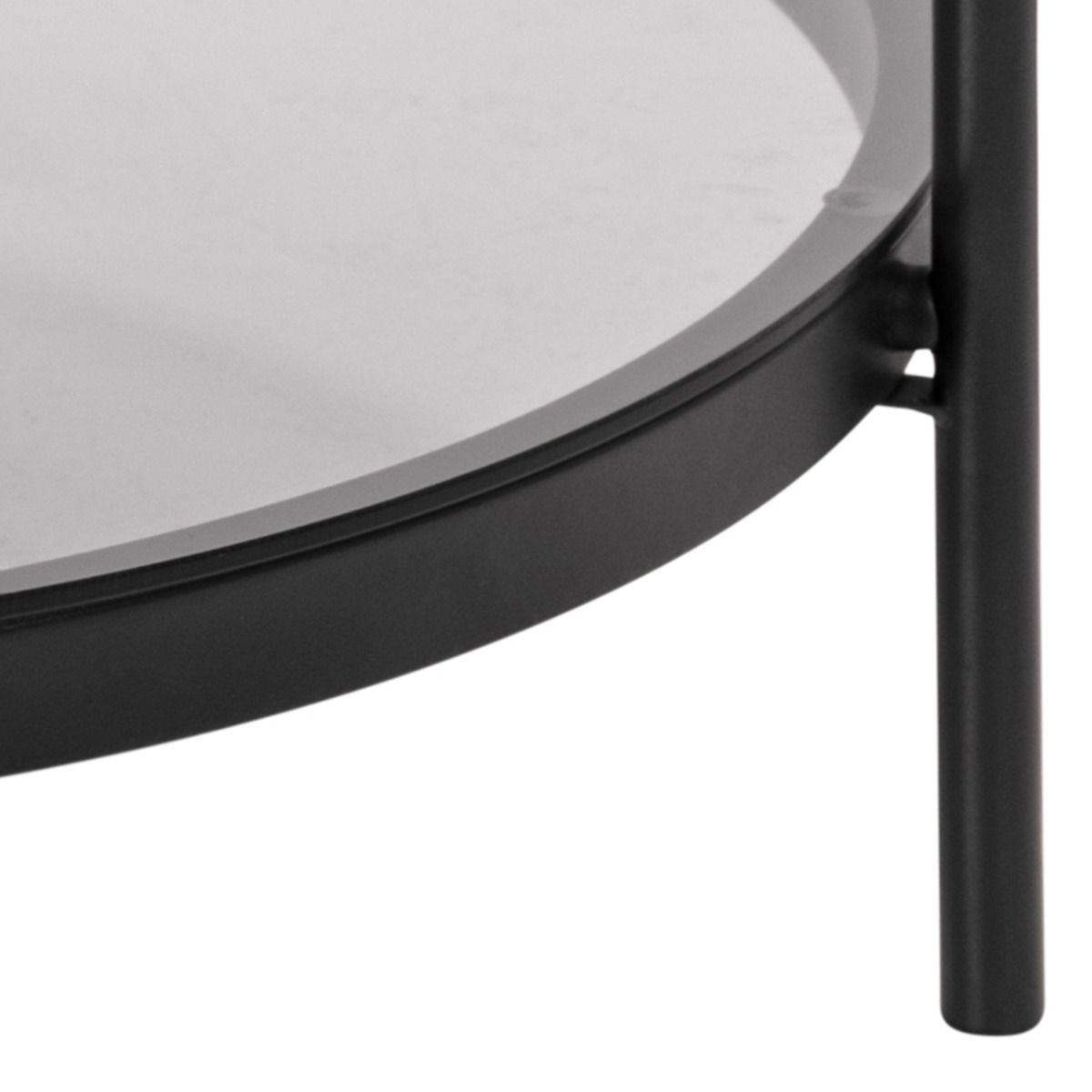 Glass Coffee Table Round - Bayonne