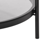 Glass Coffee Table Round - Bayonne