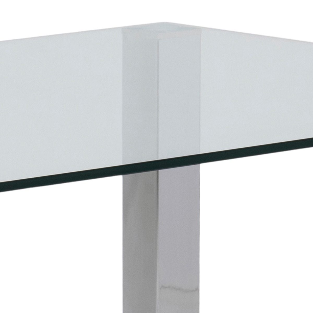 Glass Dining Table for 6 to 8 People Rectangular - Kante