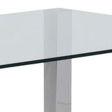 Glass Dining Table for 6 to 8 People Rectangular - Kante