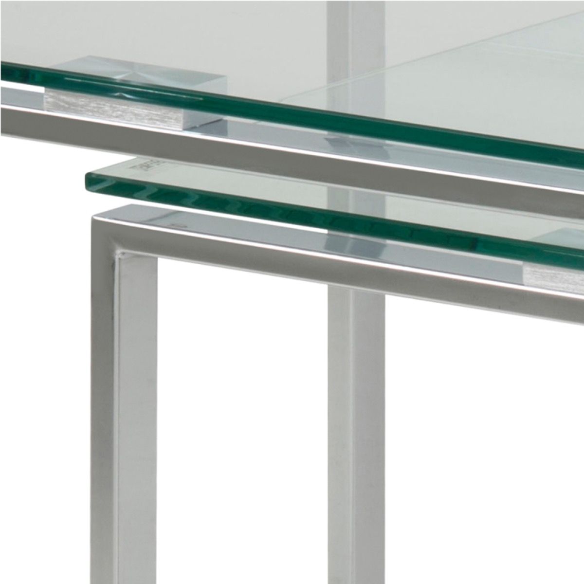 Glass Nest Of 3 Tables - Katrine