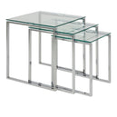 Glass Nest Of 3 Tables - Katrine