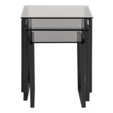 Glass Nest Of 3 Tables - Katrine