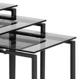 Glass Nest Of 3 Tables - Katrine