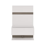 High Gloss Bedside Cabinet for Bed With 1 Drawer - Chelsea