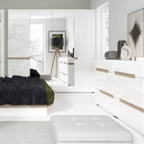 High Gloss Chest Of 4 Drawers - Chelsea